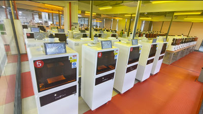 Shenzhen KTJ DentalLabs Co.,Ltd. lini produksi pabrikan