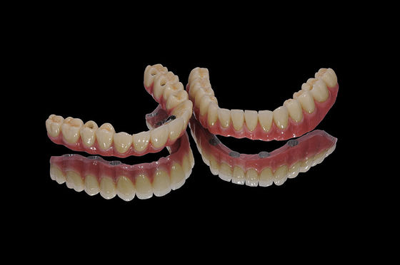Beli Ti Base Crown Implant Titanium Crown / Bridge Coping With Composite online manufacture